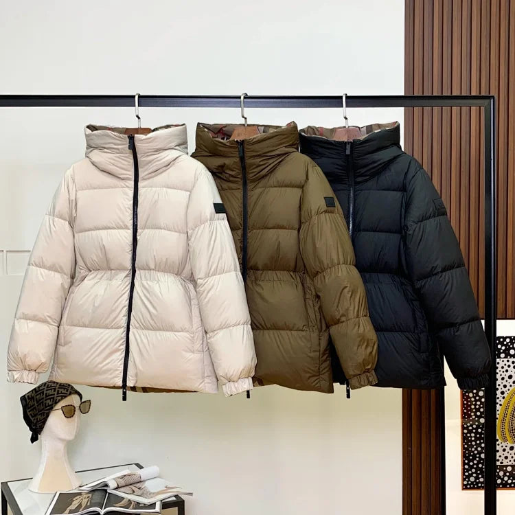 Chaqueta de plumas reversible