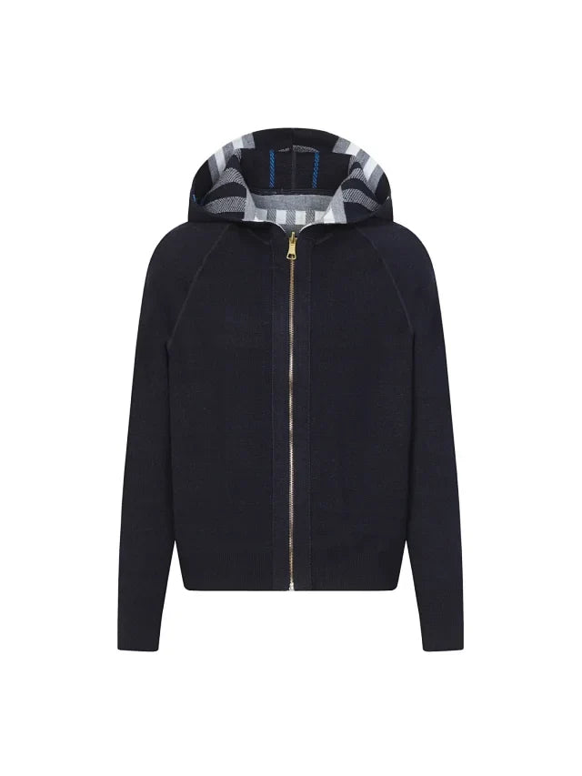 Chaqueta de punto reversible