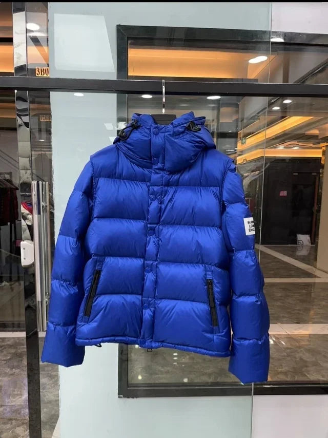 Chaqueta de plumón de ganso desmontable