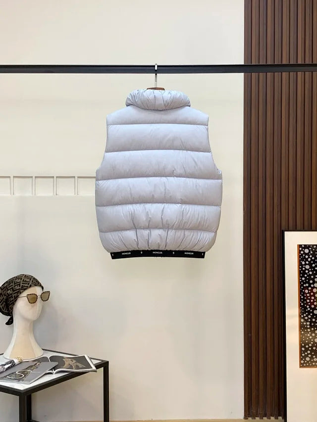 Chaleco de plumas Chevron