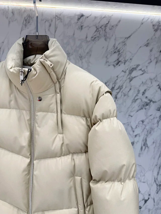 Chaqueta de plumas desmontable