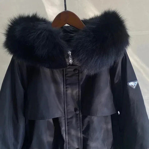 Abrigo largo con cinturón
