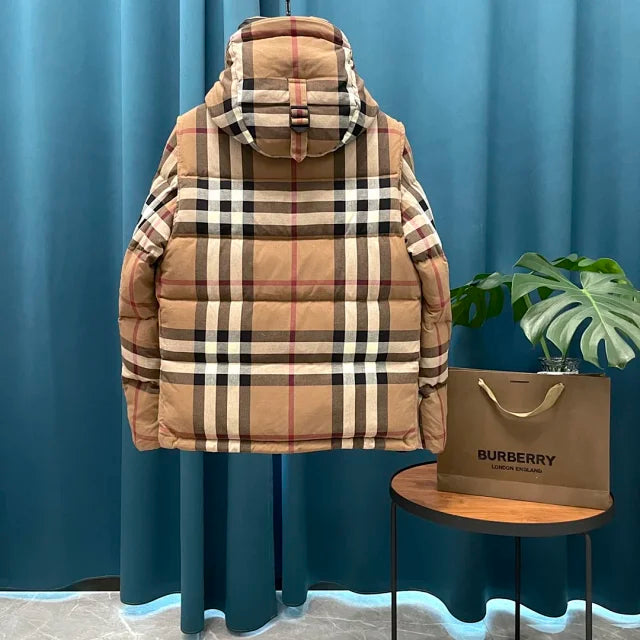 Chaqueta de plumón de ganso desmontable