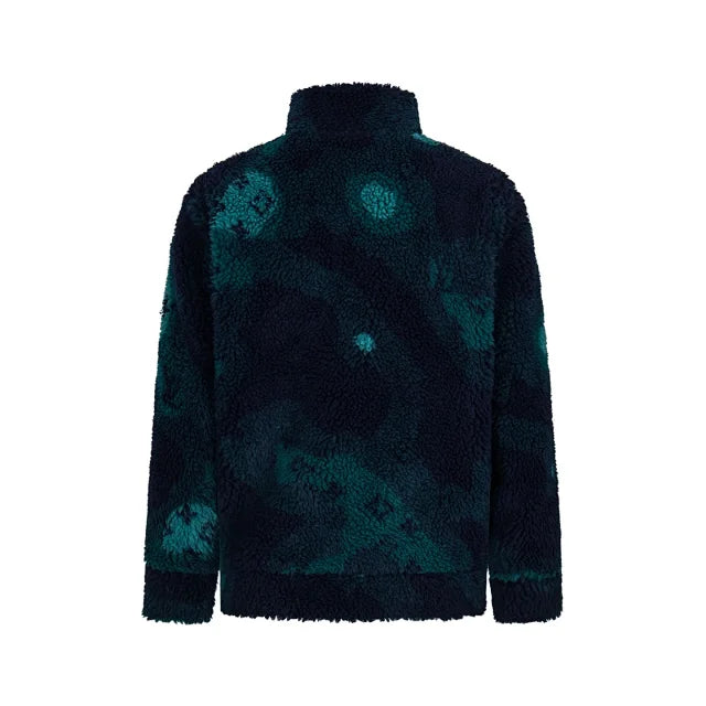 Chaqueta polar estampada