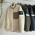 Chaqueta polar con cremallera para hombre