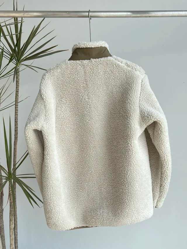 Chaqueta polar con cremallera para hombre